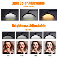 Новые поступления 40W Half Moon Light Eyelash Extension Light Makeup LED Moon Light